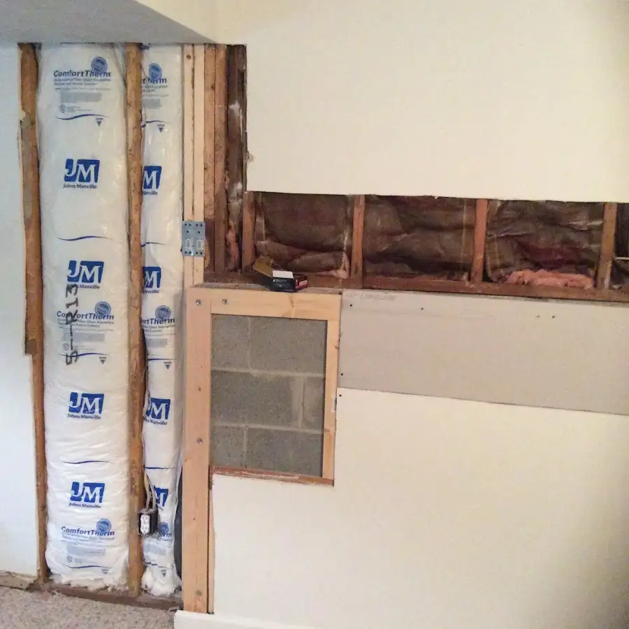 Wall insulation replacement during Structural Drying in Kingsland